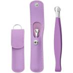  носовые волосы резчик мужской носовые волосы триммер носовые волосы порез . из нержавеющей стали использование простой безопасность боль нет место хранения сумка имеется перевозка удобный MDM( лиловый )