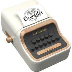 300dpi ラベルプリンター レトロ 文具 スマホシール モバイルプリンター 感熱式 スマホ対応 軽量 (8.ホワイト300dpi)