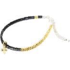  серебряный sv925 ножной браслет шпинель sterling Cross Gold пирог свет mi солнечный ga браслет мужской ( черный )