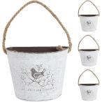 AllBright висячий корзина висячий посадочная машина садоводство .... орнамент растения ( белый )