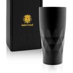 ビールジョッキ タンブラー 真空断熱 ステンレス ハイボール グラス 父の日 誕生日プレゼント 男性 ギフト 660ml(ブラック)