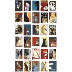  модный . симпатичный открытка 30 шт. комплект открытка размер Северная Европа Корея за границей интерьер смешанные товары Mini постер ( кошка )