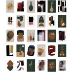  модный . симпатичный открытка 30 шт. комплект открытка размер Северная Европа Корея за границей интерьер смешанные товары Mini постер ( современный )