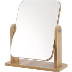  настольный зеркало зеркало настольный зеркало класть зеркало подставка деревянная рама макияж косметический интерьер ( большой )