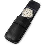  кейс для часов 1 шт. для переносной тонкий наручные часы перевозка место хранения PU кожа тонкий хранение ( черный )