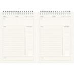 160 день минут task управление Note todo список блокнот . чуть более план Note tei Lee Planner A5 сверху открытие (2 шт. )