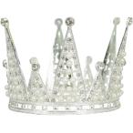 .. Crown Tiara стразы оборудование орнамент Halloween party Event Mai шт. пьеса ( серебряный )