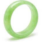 ブレスレッド パワーストーン レディース 翡翠 (翡翠グリーン（天然のため色合いに個体差あり）,  60?62mm　（内径：約20cm）)