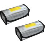 2 шт. комплект выдерживающий огонь сумка взрывобезопасный аккумулятор сумка lipo аккумулятор / мобильный аккумулятор для хранение * зарядка * мобильный стекло волокно + силикон покрытие 