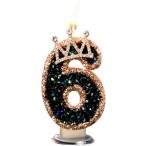  день рождения номер свеча день рождения low sok цифра день рождения кекс ламе цифра ( голубой, цифра :6)