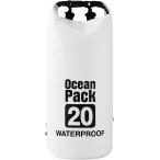  водонепроницаемый сумка сухой мешок большая вместимость плечо с ремешком сумка для персонала уличный морской спорт дайвинг ( белый, 20L)