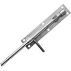 . сбрасывание круглый стержень защелка ворота нержавеющая сталь торцевая дверь металлические принадлежности замок ( серебряный )