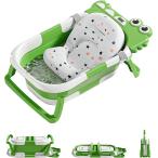 wani детская ванночка складной термометр имеется предотвращение скольжения автобус подушка имеется простой место хранения младенец ванна ванна ванна ..( зеленый )