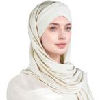 hijabm тонкий ислам путешествие женский ta- van m тонкий одежда палантин ( "теплый" белый )