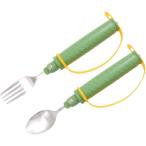  уход для ложка ...... посуда ребенок товары для ухода палочки для еды.. . собственный .. из нержавеющей стали руль имеется ( зеленый )