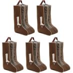  ботинки место хранения ботинки покрытие чехлы на обувь водонепроницаемый сапоги кейс ботинки упаковочный пакет чехлы на обувь пакет ( Brown, большой размер 5 шт. комплект )