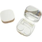  кейс для контактных линз контактные линзы кейс симпатичный kala темно синий кейс путешествие перевозка мобильный ( белый )