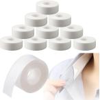  воротник загрязнения предотвращение лента 8Mx10шт.@ рубашка шляпа загрязнения предотвращение лента одноразовый ( белый, 8Mx10шт.@)