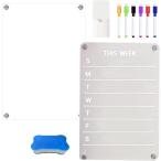  написать ....k задняя панель белая доска магнит календарь 30x40 прозрачный расписание ребенок семья офис память ( прозрачный + неделя )