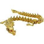  дракон украшение Dragon произведение искусства счастливый случай .. предмет . главный . дракон удача в деньгах . исключая . вход орнамент медный 23cm ( Gold, большой )