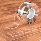 クッションテープ コーナーガード 机 角 カバー 赤ちゃん 透明 家具 保護 エッジガード (クリア,  幅3cmx長さ2m)