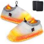  электрический тапочки беспроводной 10 секунд скорость . foot утеплитель пара температура контейнер заряжающийся электрический нагрев тапочки ......( серый, L(25~27cm))