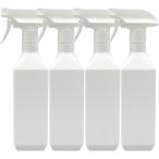 スプレーボトル アルコール対応 遮光 霧吹き 詰替え用 500ml 4本セット