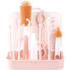  бутылочка для кормления мытье перевозка сухой подставка щетка губка подставка путешествие осушитель подставка мобильный ( розовый, one размер )