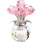  роза искусственный цветок роза интерьер crystal стекло подарок брак праздник память день День матери День отца Рождество . работа ( розовый, Small)