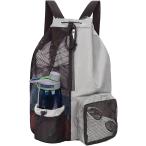 napsak многоцелевой спорт сетка Jim sak водонепроницаемый мешочек ранец ( серый, Free Size)