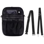  медсестра сумка сумка-пояс многофункциональный работа для работа для 3WAY большая вместимость ( черный, высота 25cm x ширина 18cm x глубина ( вставка )