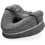  пара подушка колени подушка .. для ширина направление foot pillow ширина направление колени подушка Heart type покрытие стирка возможность "дышит" частота имеется ( серый, 25x23x13cm)