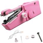  портативный швейная машина маленький размер рука швейная машина compact Mini начинающий шитье ( розовый )