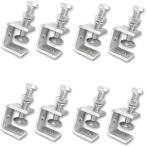 c type зажим Mini зажим апертура 20mm 8 шт нержавеющая сталь c зажим DIY