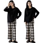  длинный рукав пижама верх и низ в комплекте long T часть магазин надеты спальная одежда входить . путешествие ночное белье салон одежда женский (B)