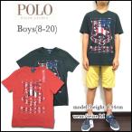 ラルフローレン Tシャツ ボーイズ Vネック BOYS V-NECK EAGLE イーグル Ralph Lauren