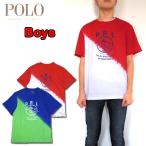 ラルフローレン Tシャツ 半袖 ボーイズ キッズ BOYS PRL TEE ブランド グラデーション Ralph Lauren