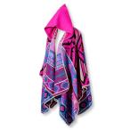  с капюшоном . манто уличный покрывало 135x150cm пончо накидка палантин покрывало на колени OLTE (Optical Line Transmission Equipment) ga унисекс салон одежда обычно надеты тоже защищающий от холода ( розовый )