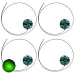  высшее маленький LED Lead линия 1 шт. магнитный переключатель иллюминация 4 шт. комплект лампочка-индикатор мигает кнопка батарейка (CR927 соответствует ) модель пластиковая модель фигурка geo лама свет ( зеленый 1)