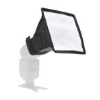 一眼レフ ストロボ用 ディフューザー カメラ 光 拡散 赤目対策 マジックテープ式