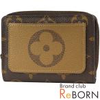 〔美品 - 大変綺麗〕ルイ ヴィトン/LOUIS VUITTON　ポルトフォイユ ルー（コンパクトウォレット/二つ折財布）　モノグラム リバース　ブラウン　M81461