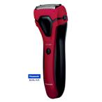 パナソニック Panasonic メンズ シェーバー「DRY/WASHABLE」[3枚 刃/国内専用]　ES-RL15-R 赤