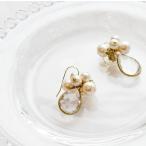 【50%OFF】Unaca Noir × Roi du chanvre アナカ ノワー×ロア ドゥ シャンブルシャンデリアアクリルピアス 591-7230419(ゴールド)