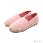  MiuMiu miu miu эспадрильи туфли без застежки Logo общий рисунок пирог ru розовый 5S746D женский б/у 