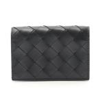 ボッテガヴェネタ BOTTEGA VENETA イントレチャート カードケース アクセサリー レザー ブラック系 667141VCPP38425