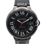 カルティエ CARTIER バロンブルー 42mm 腕時計 時計 その他 ブラック系 WSBB0015 【中古】