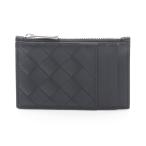 ボッテガヴェネタ BOTTEGA VENETA イントレチャート フラグメントケース コインケース 財布 レザー ブラック系 814706VCPQ38803