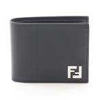 フェンディ FENDI 二つ折り財布 財布 レザー ブラック系 7M0373AFF2F0GXN