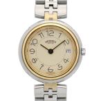 エルメス HERMES プロフィール 腕時計 時計 GP（ゴールドメッキ） アイボリー系 不明 【中古】