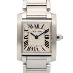 カルティエ CARTIER タンクフランセーズ SM 腕時計 時計 ステンレススチール シルバー系 W51008Q3 【中古】